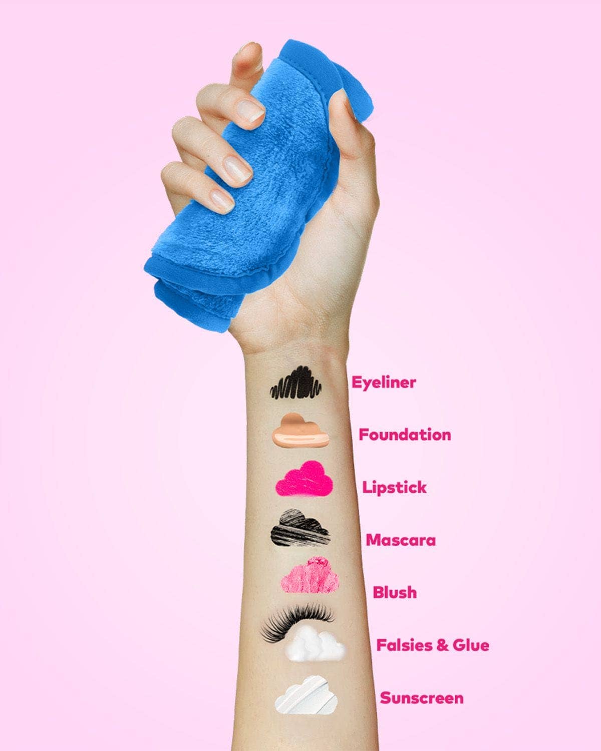 DISCO DAZE 5pc MINI PRO MAKEUP ERASER | GIFT SET