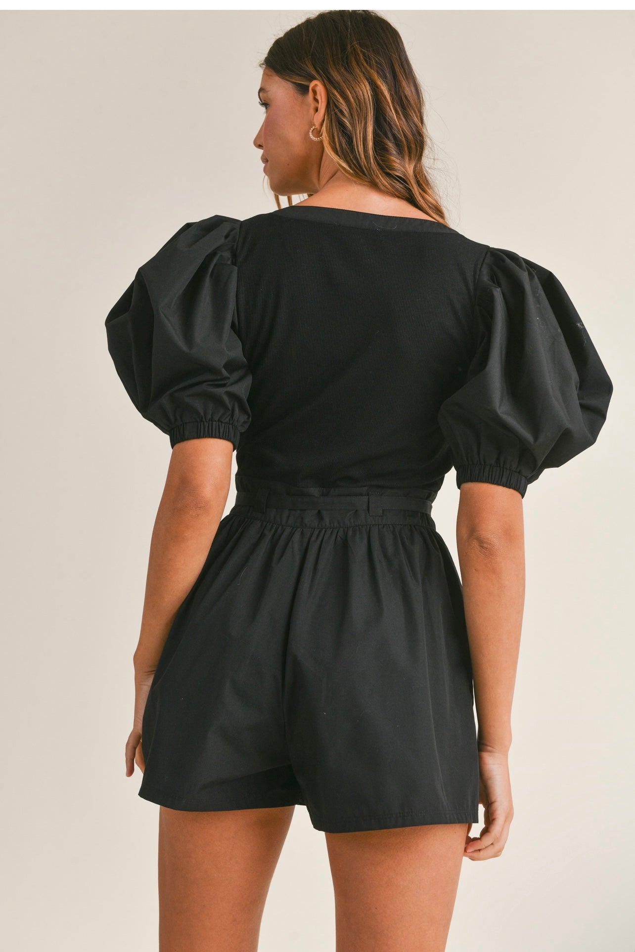 BUTTON DOWN BODICE ROMPER