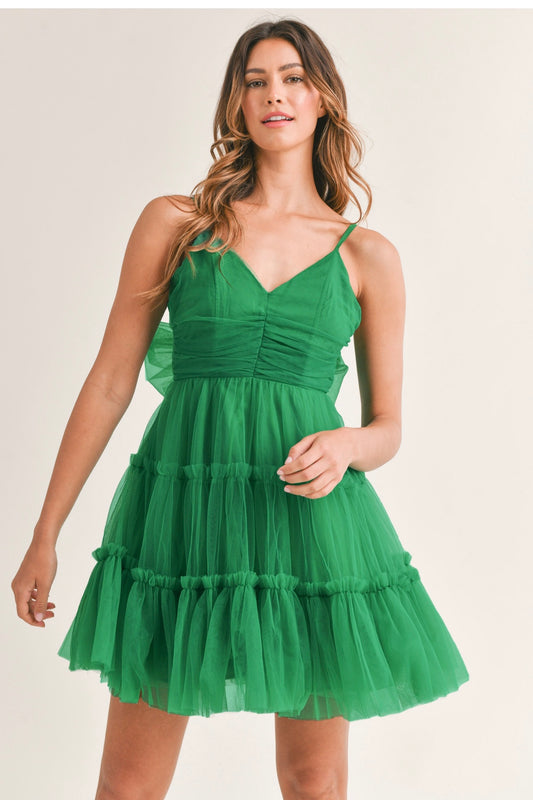 SIENNA TULLE MINI DRESS