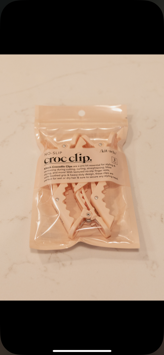 NO SLIP CROCODILE CLIP (3pc)