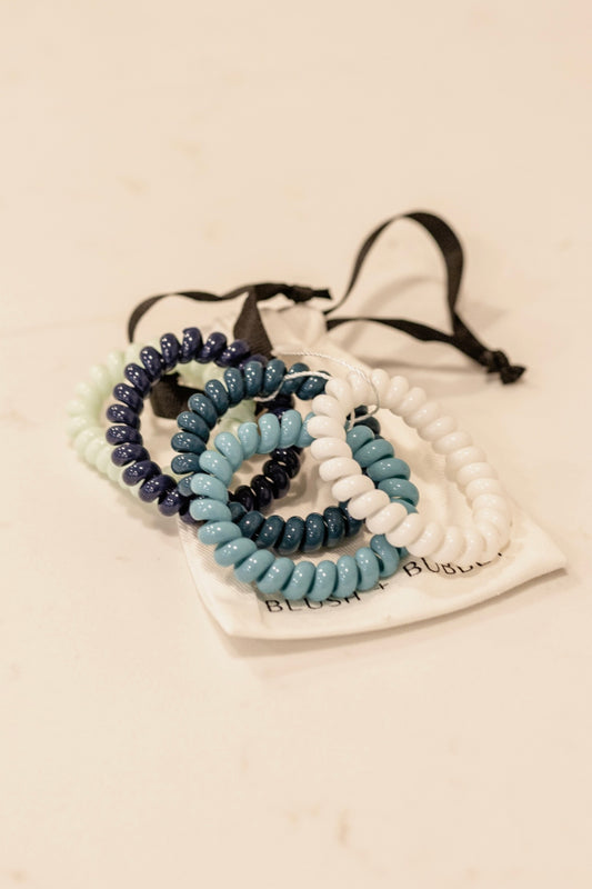 COIL HAIR TIE SET OF 5