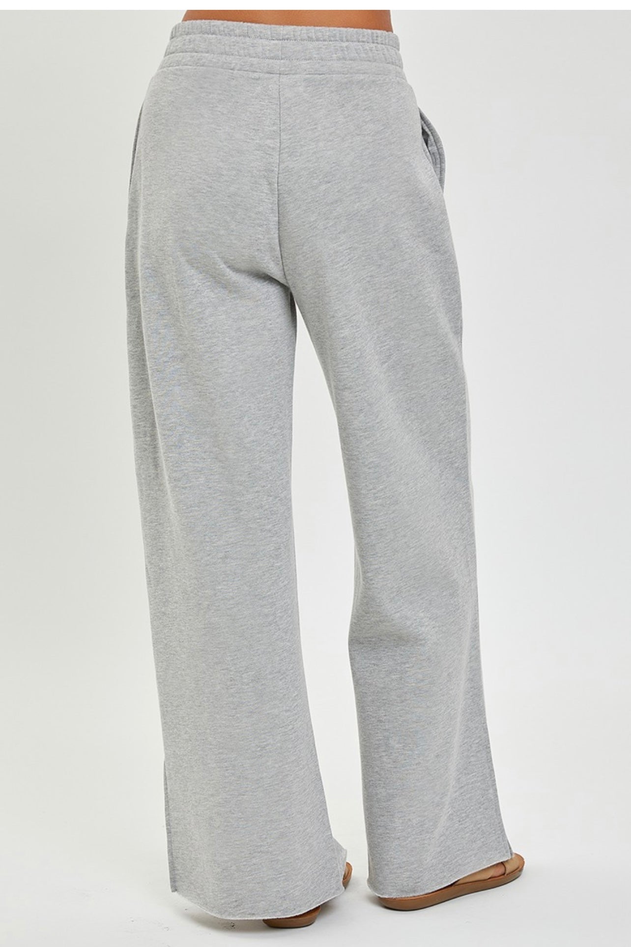 WIDE LEG SLIT PANT