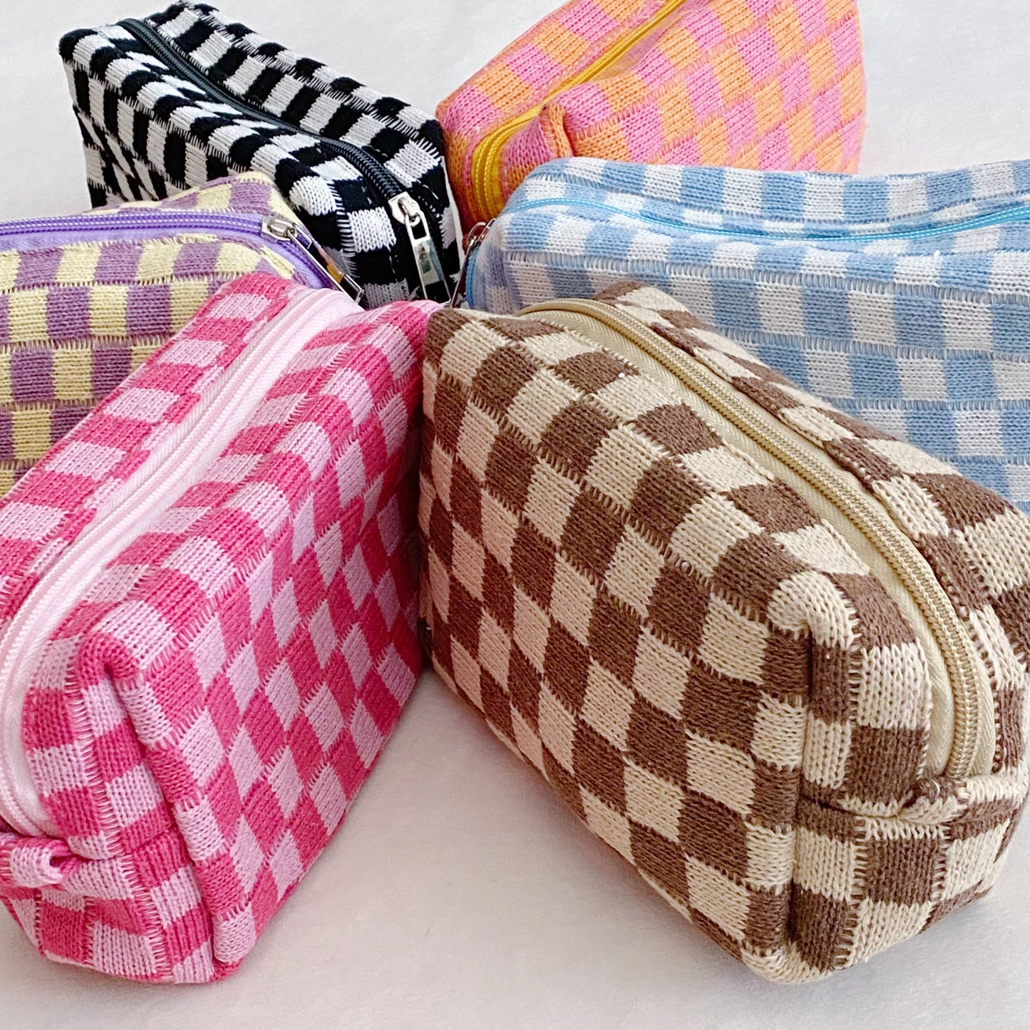CHECK YOURSELF COSMETIC BAG