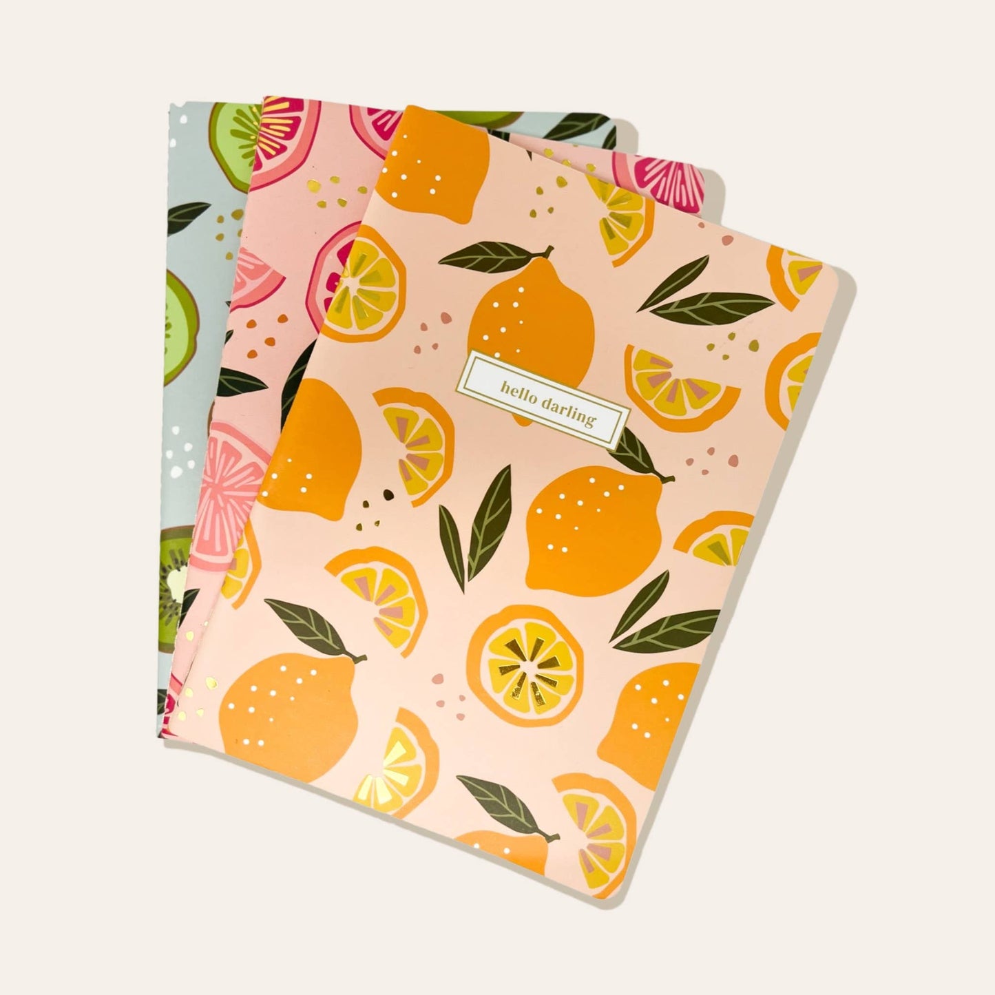 CITRUS NOTEBOOK SET OF 3