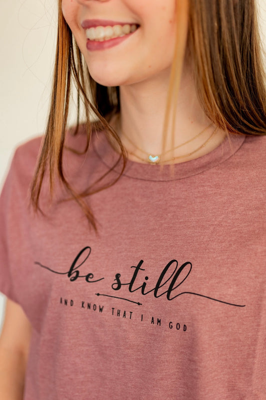 BE STILL AND KNOW