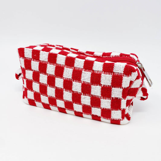 CHECK YOURSELF COSMETIC BAG