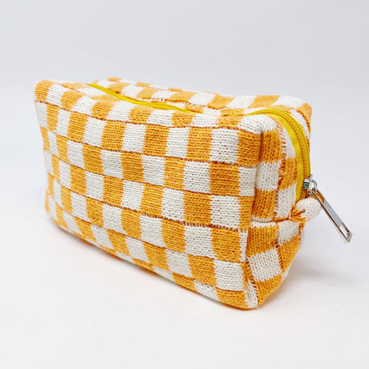 CHECK YOURSELF COSMETIC BAG