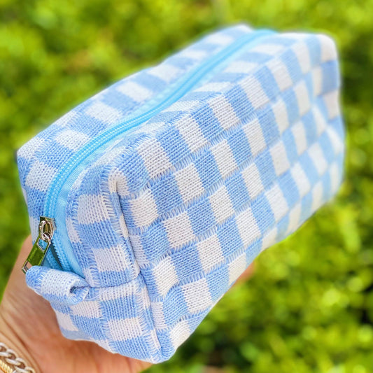 CHECK YOURSELF COSMETIC BAG