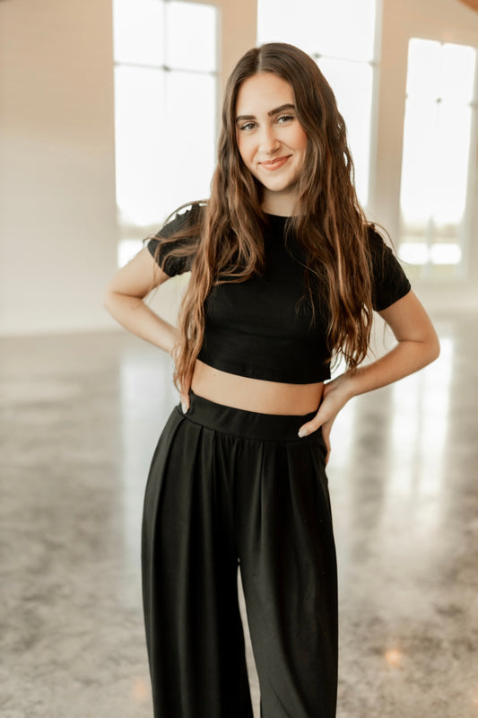 GRACIE MAE SET- BLACK