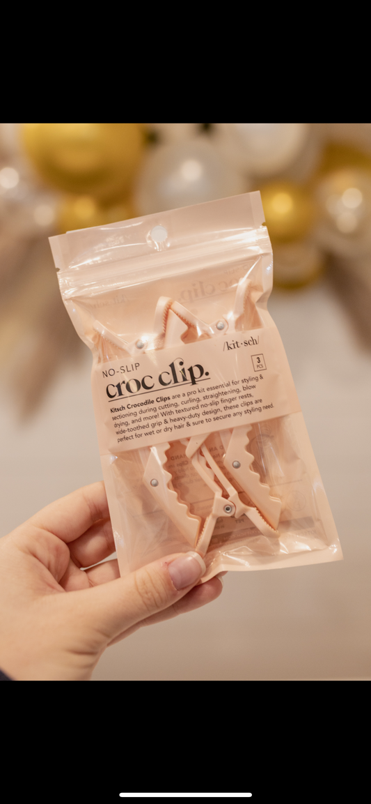 NO SLIP CROCODILE CLIP (3pc)