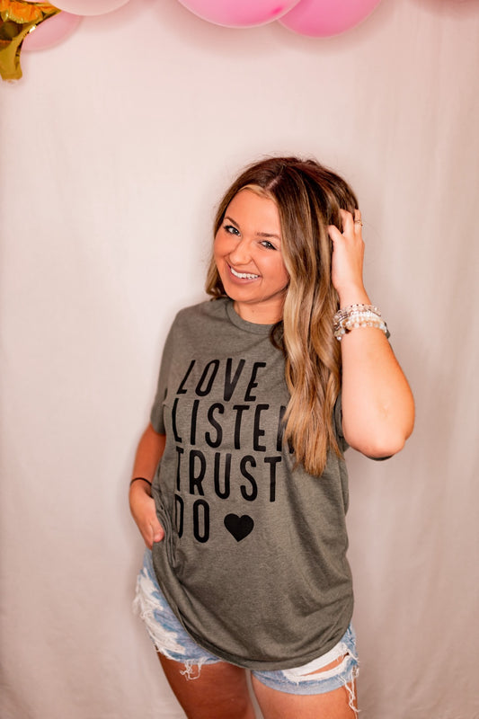 LOVE LISTEN TRUST DO
