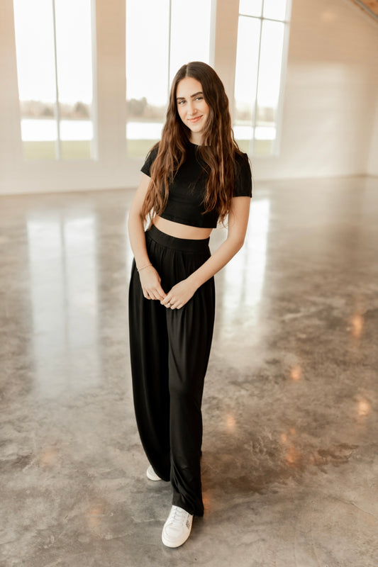 GRACIE MAE SET- BLACK
